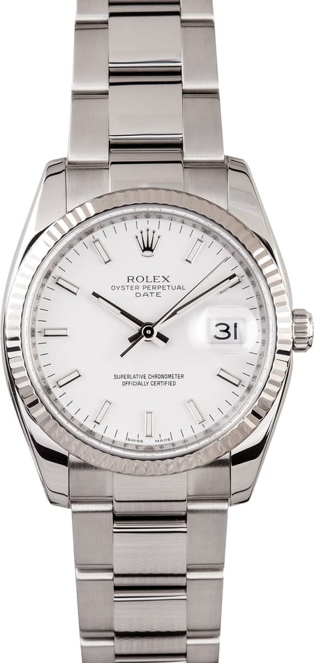 Used Men's Rolex Date 115234