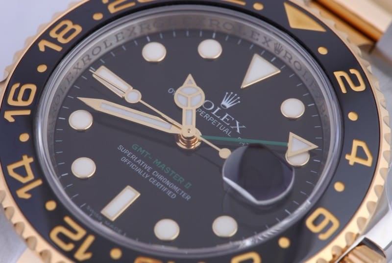 Rolex GMT Master Stainless Steel and Gold Mens 116713