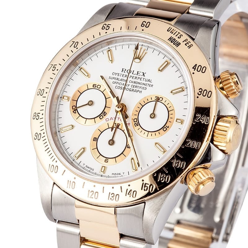 Rolex Two Tone Daytona Zenith 16523