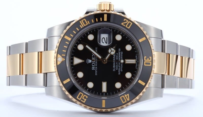 Used Rolex Submariner 116613 Two Tone