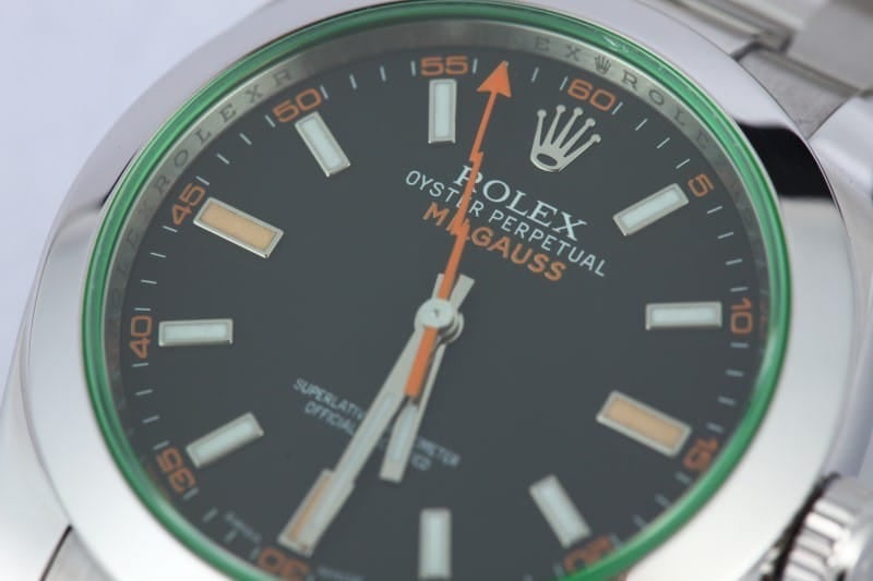 Green Rolex Milgauss 116400V