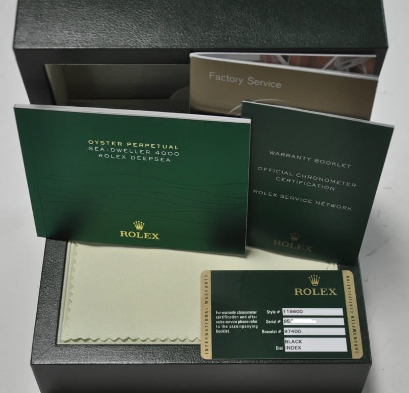 Rolex Sea-Dweller Stainless Steel