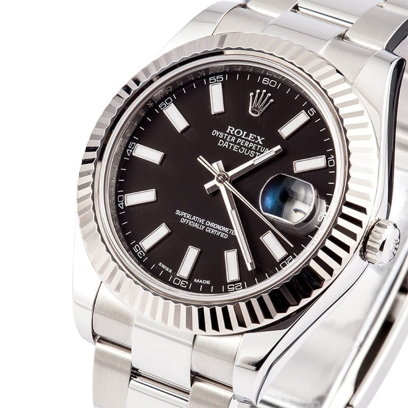 Rolex DateJust II 41MM 116334 Roman Dial