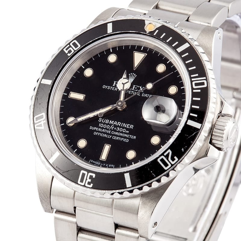 Rolex Submariner Black Dial