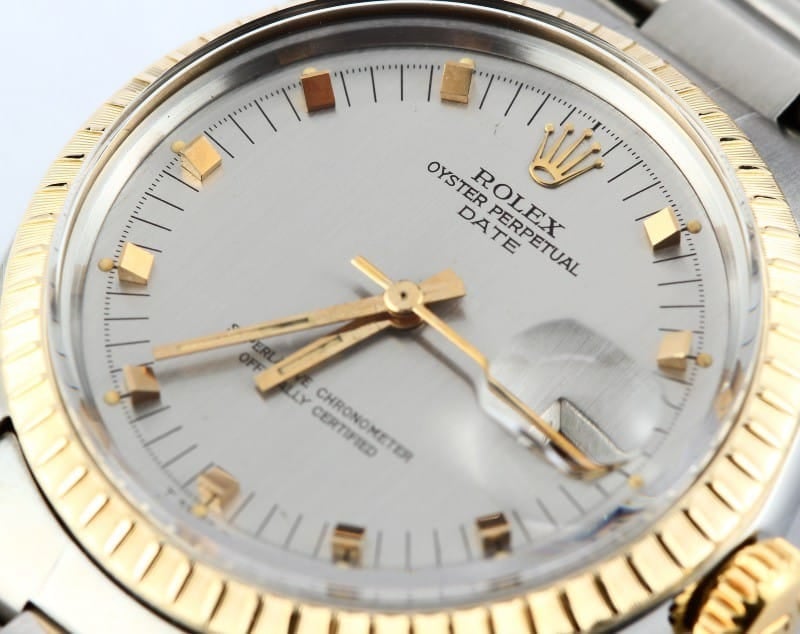 Vintage Rolex Date Stainless Steel 1505