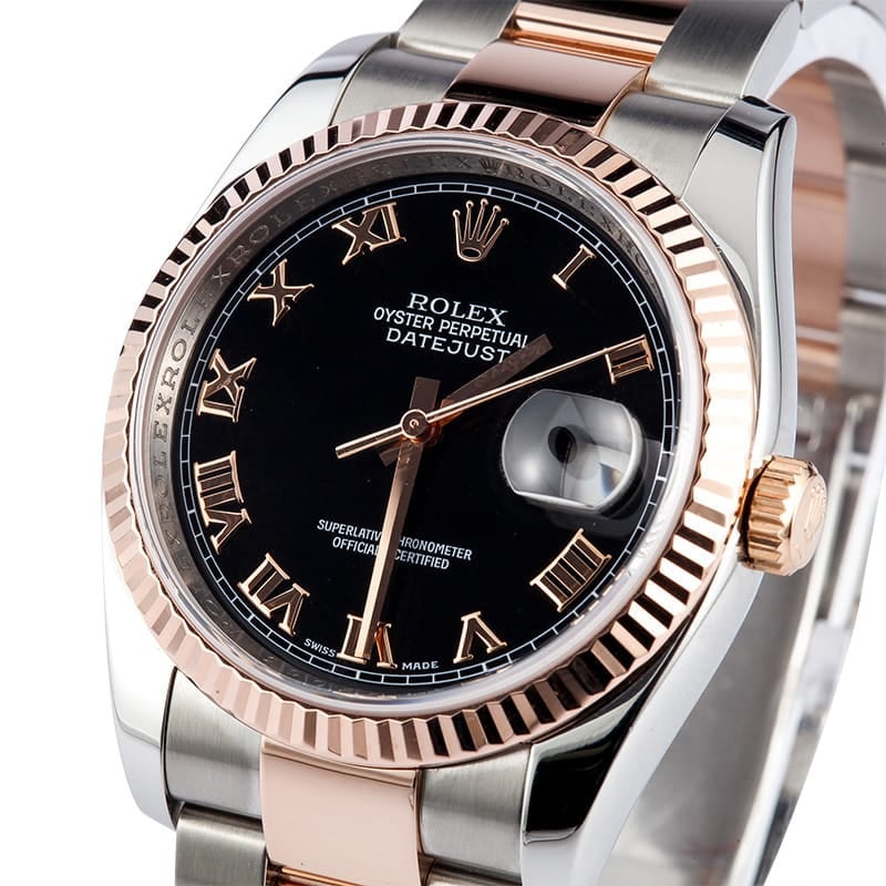 Rolex Rose Gold Datejust 116231