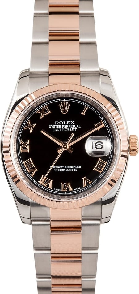 Rolex Rose Gold Datejust 116231