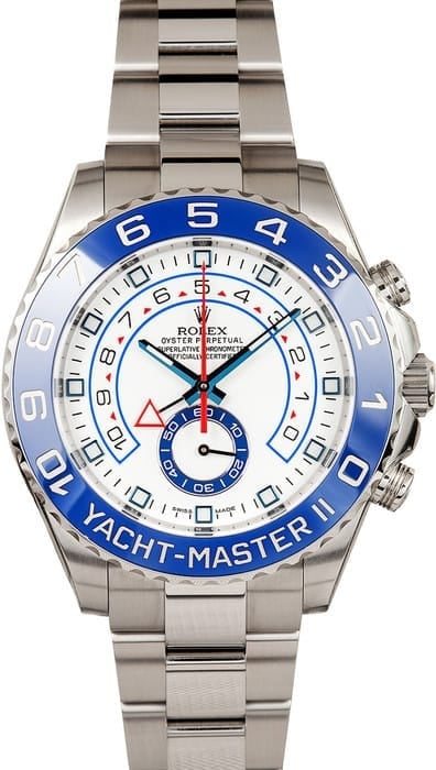 Rolex Yachtmaster II 116680 Stainless Steel - Bob's Watches