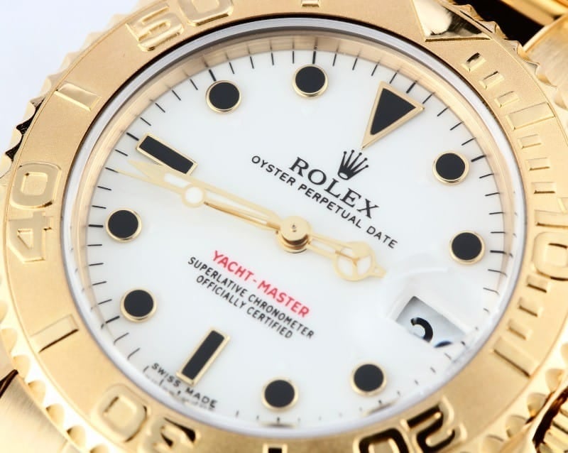 18k Yellow Gold Yachtmaster 168628