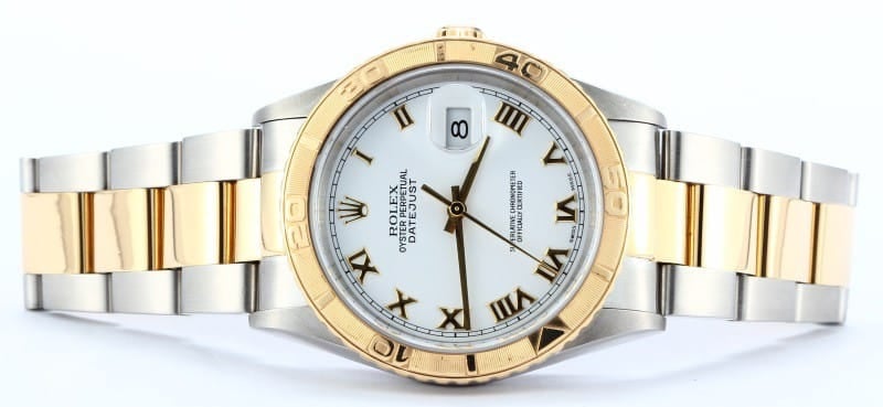 Rolex Datejust Turn-o-Graph Thunderbird Watch 16263