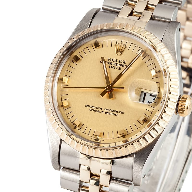 Mens Rolex Date 15053 Jubilee