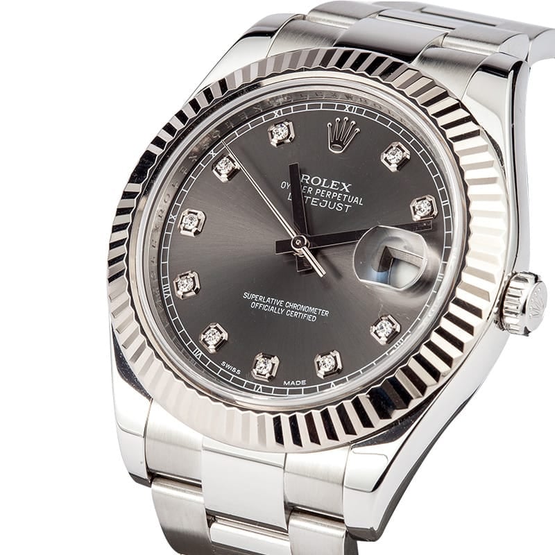 New Model Rolex Datejust II Diamond Dial 116334