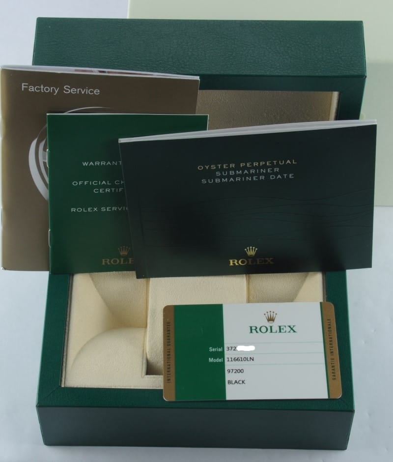 Rolex Ceramic Submariner Watch 116610