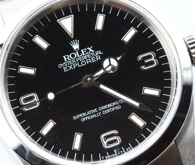 Black Rolex Explorer 14270
