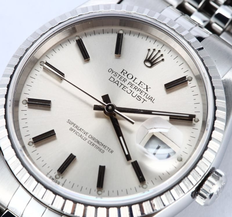 Rolex Men's Steel Datejust 16220