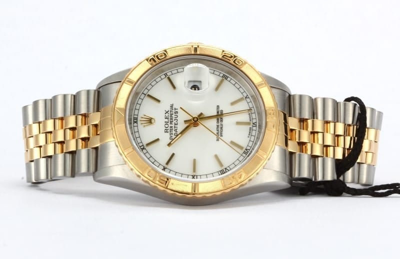 Rolex Thunderbird DateJust Steel and 18K