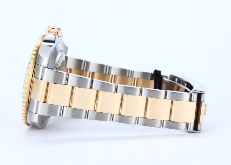 Mens Rolex Diamond Submariner 116613 Two Tone