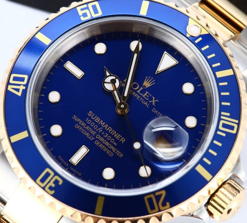 Rolex Blue Face Submariner 16613