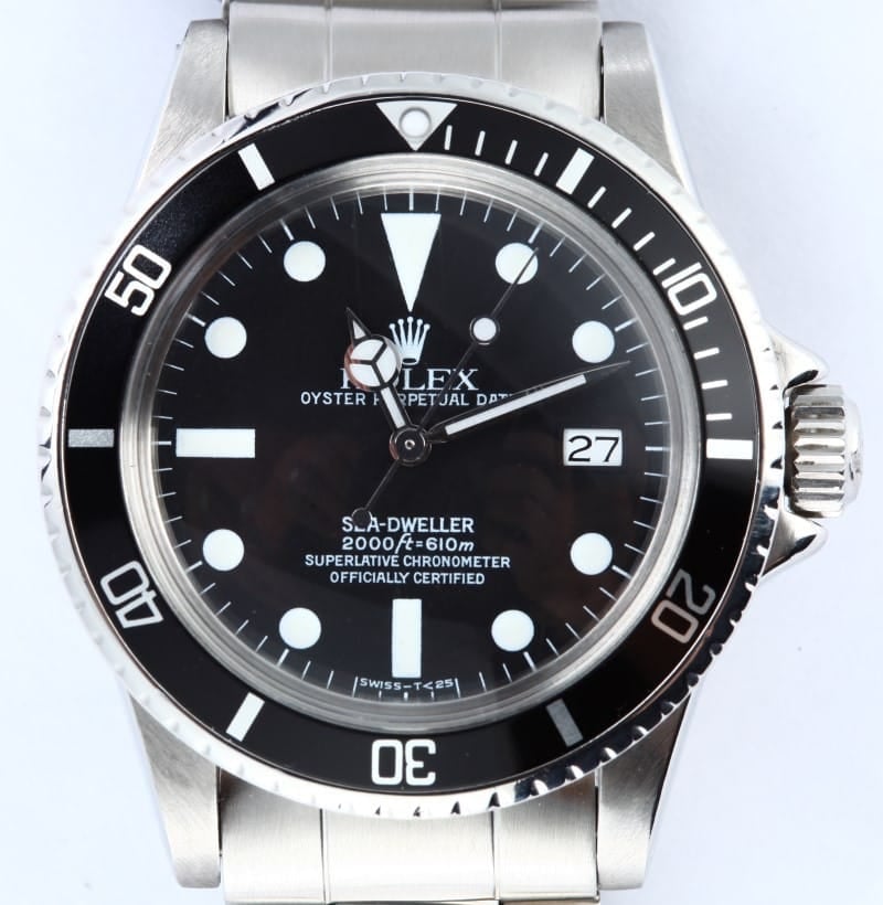 Men's Rolex Sea-Dweller 1665 Black