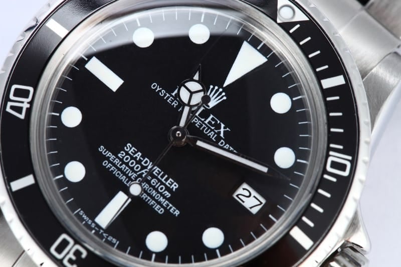 Men's Rolex Sea-Dweller 1665 Black