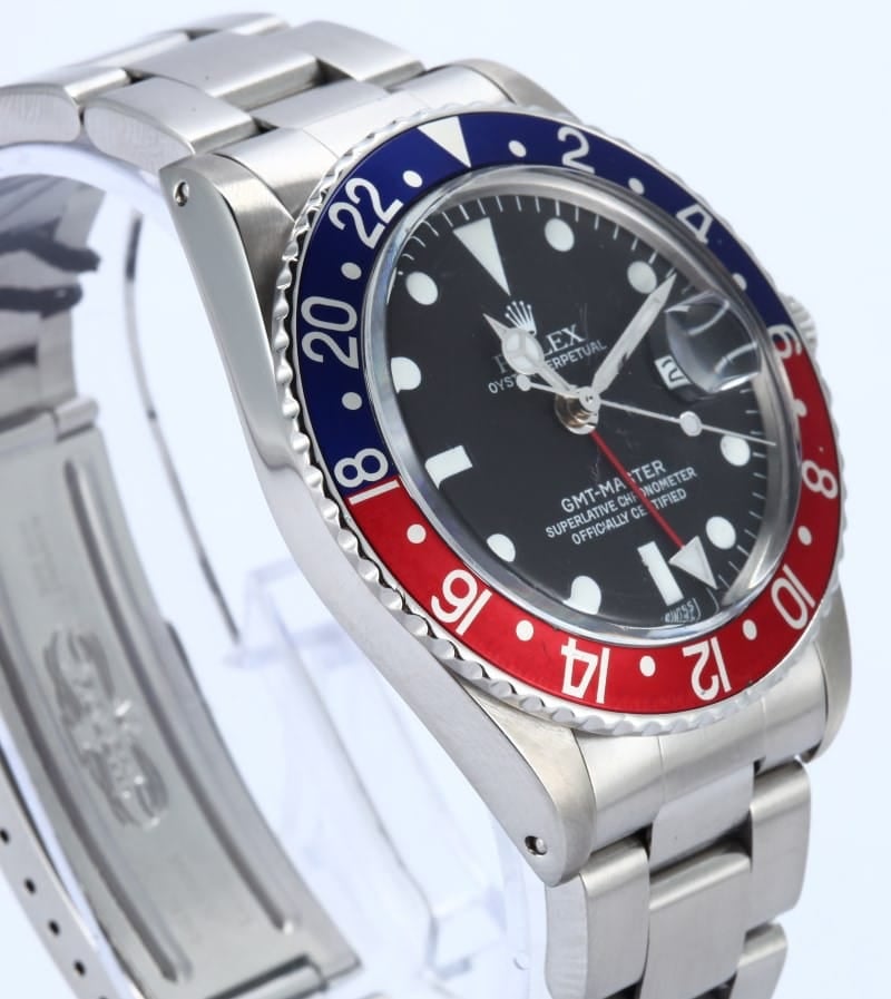 Vintage Rolex GMT 1675 Red/Blue Pepsi