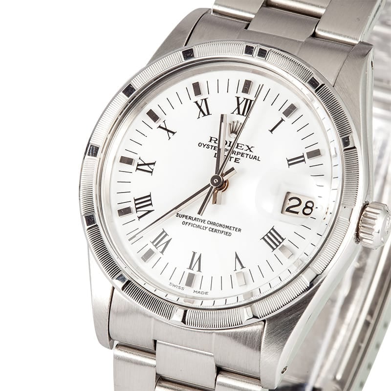 Pre-Owned Men's Rolex Oyster Perpetual Date Steel Model 15210