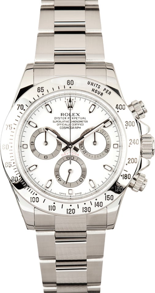Rolex White Daytona 116520 White Dial