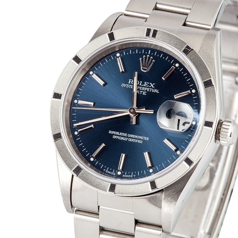 Rolex Date Steel Model 15210