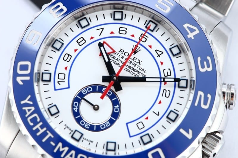 Rolex Stainless Yachtmaster II 116680 Blue