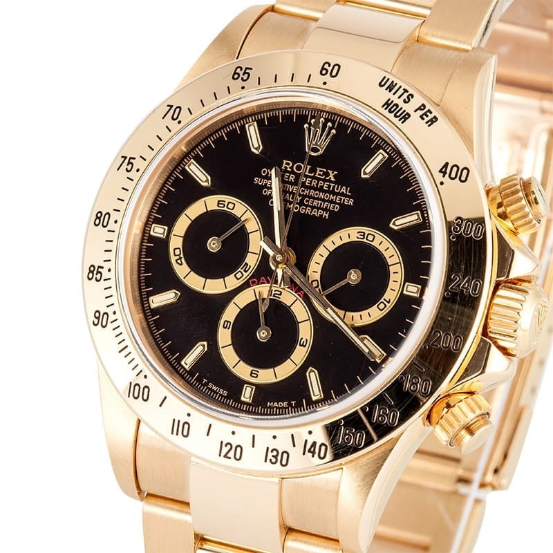 Yellow Gold Rolex Daytona 16528