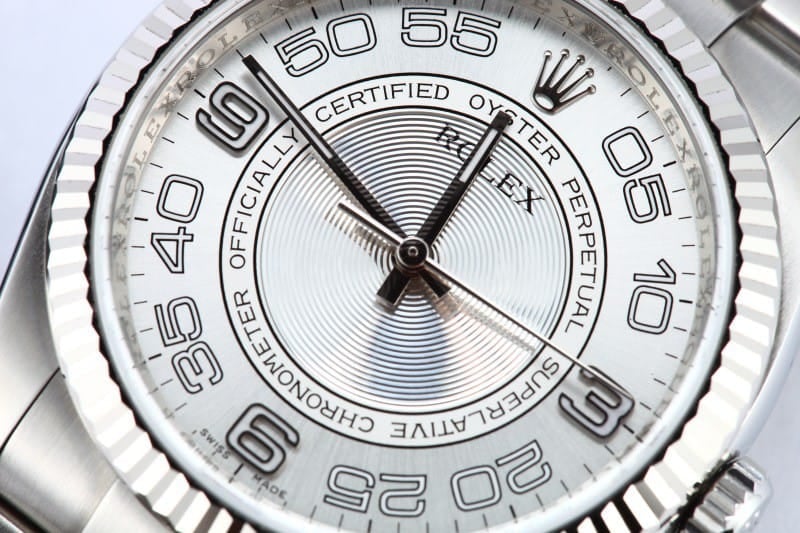 Men's Rolex Oyster Perpetual 116034 Concentric Dial