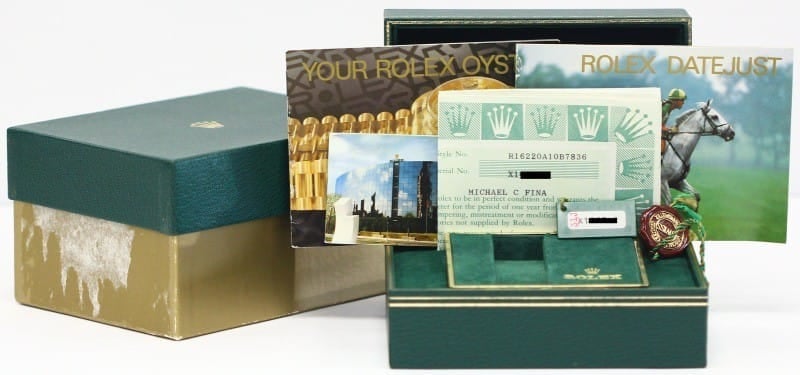 Rolex Steel Datejust 16200 Leather Strap