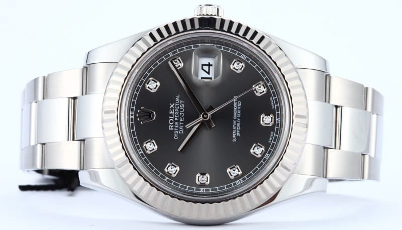 Mens Rolex Diamond Datejust 116334