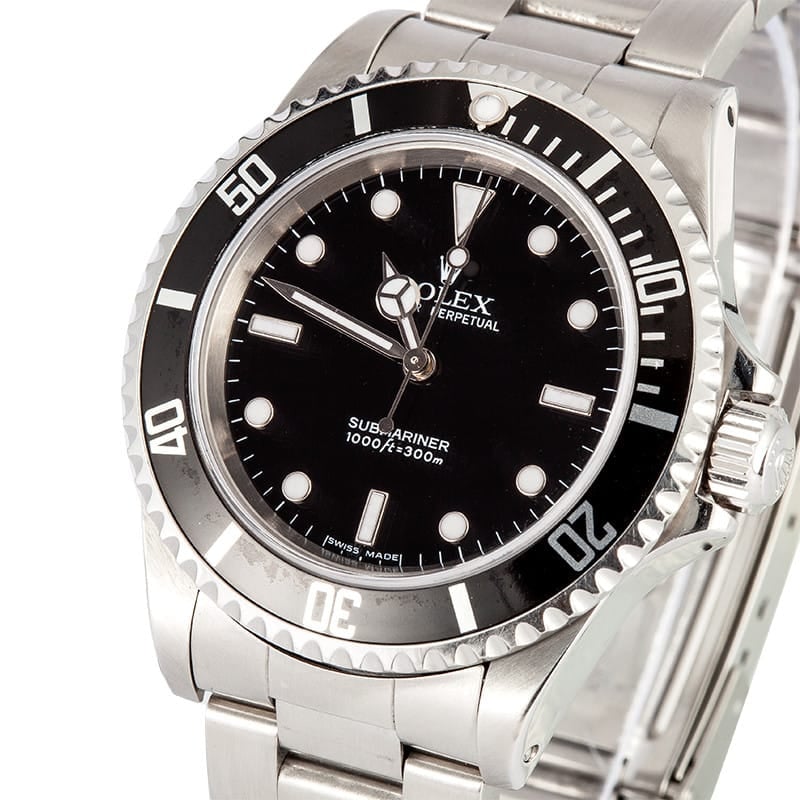 Used Rolex No Date Submariner 14060M