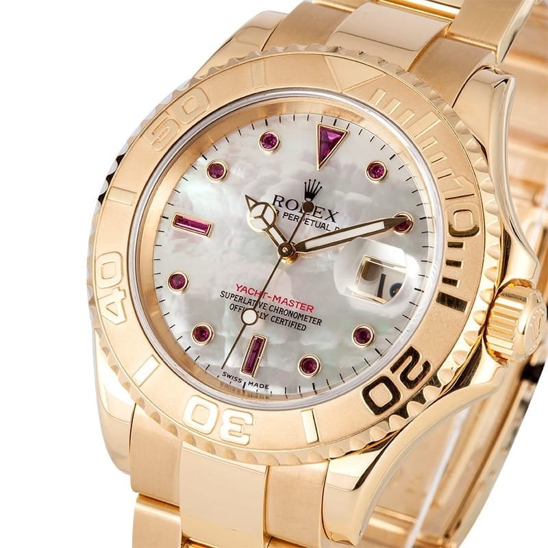 Rolex 18k Yacht-Master MOP Dial