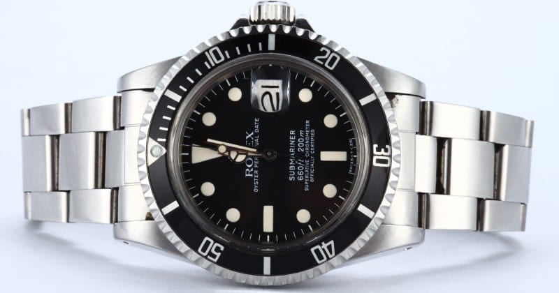 Rolex Vintage Submariner 1680 at Bob's Watches