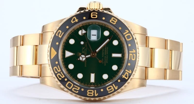 18K Yellow Gold GMT Master II 116718