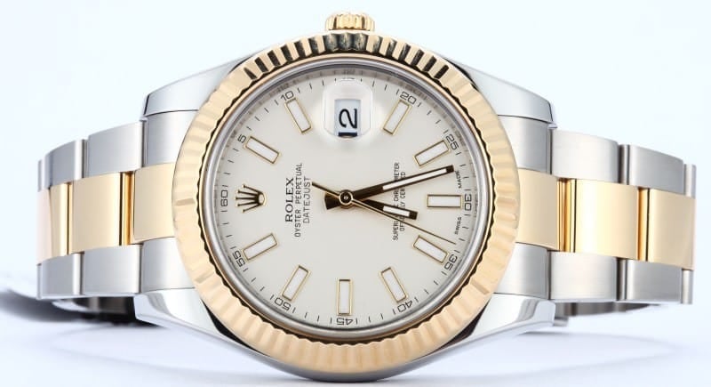 Rolex DateJust 41MM Ivory Dial