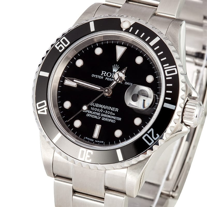 Rolex 16610 Submariner w/ box & papers