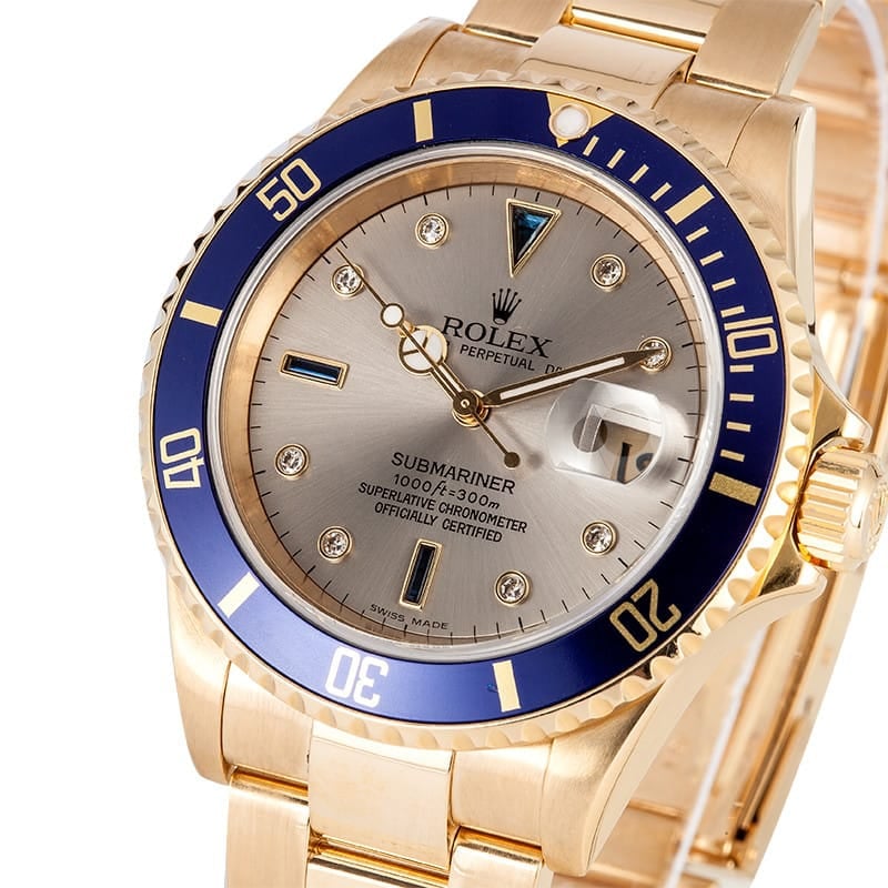 Rolex Serti Submariner 16618