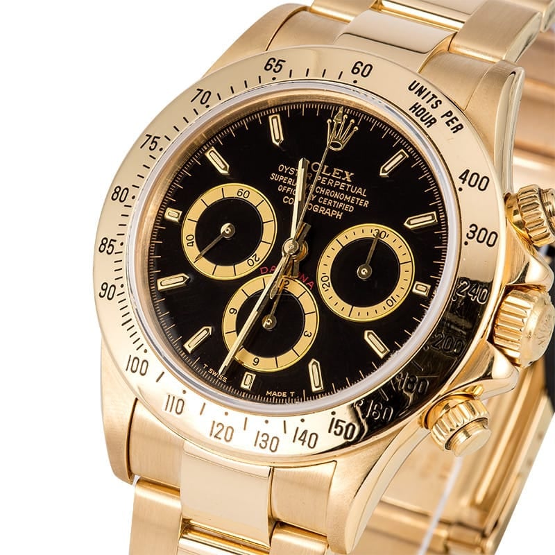 Rolex Daytona 18k Gold 16528