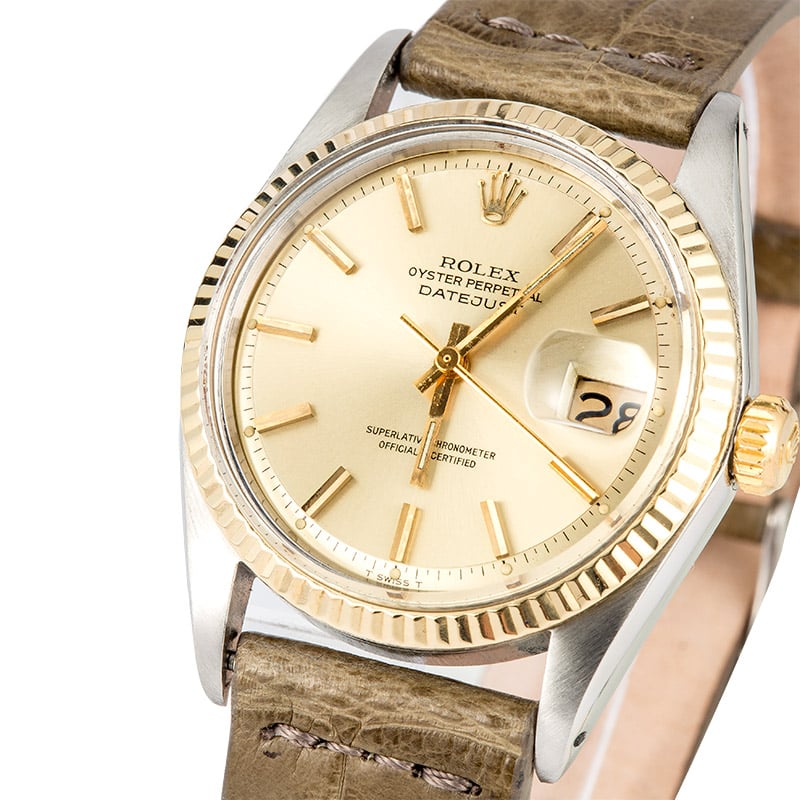 Rolex Vintage Datejust 1601 100% Authentic