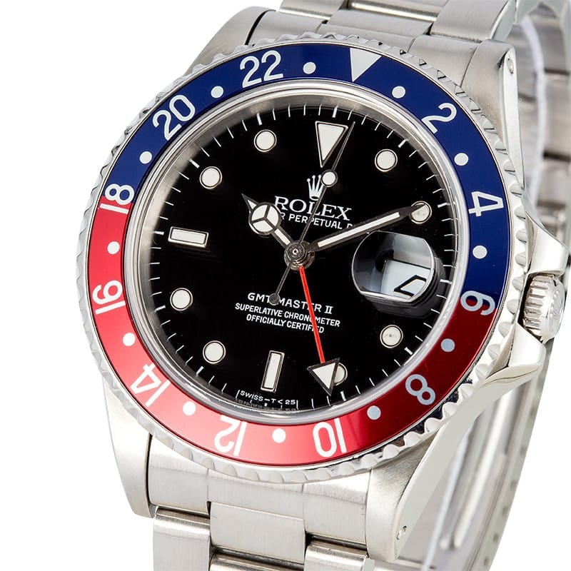 Rolex GMT-Master II Pepsi Bezel 16760