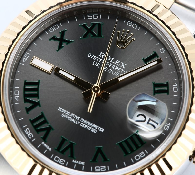 Rolex Datejust II 116333 Slate Dial - Certified Pre-Owned