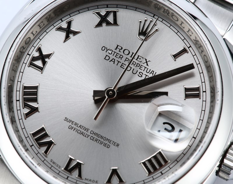 Rolex Datejust Stainless 116200 Roman Dial