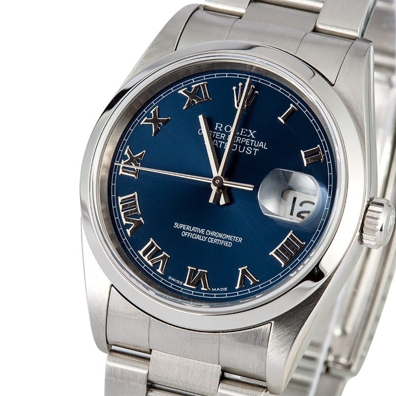 Rolex Datejust Stainless Steel 16200 Oyster