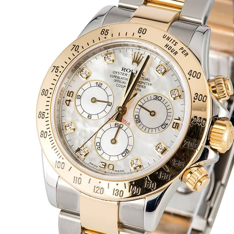 Rolex Daytona 116523 Diamond Mother of Pearl