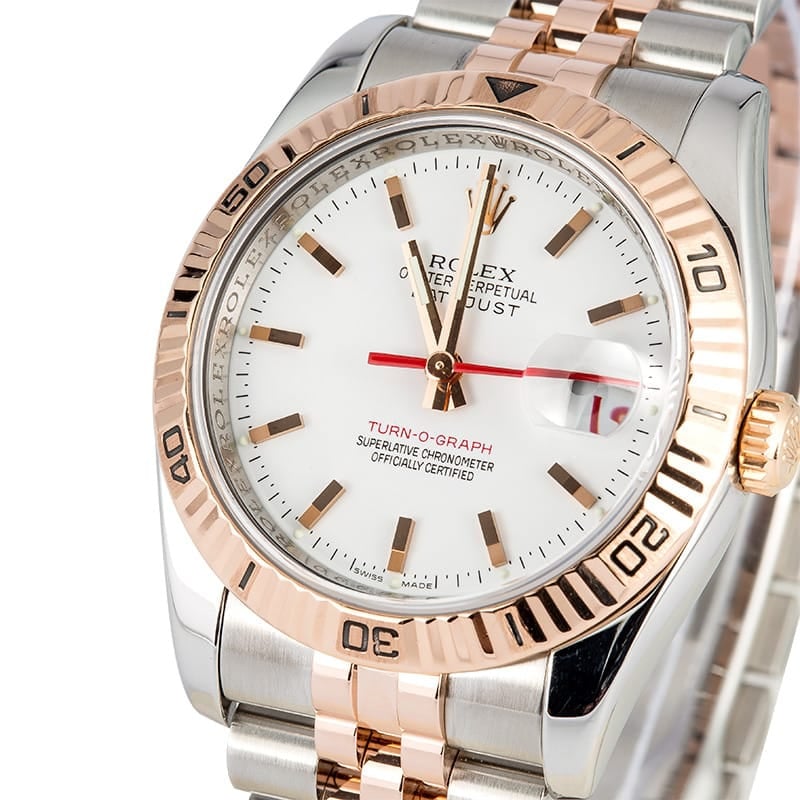 Rolex Datejust 116261 Rose Gold Thunderbird