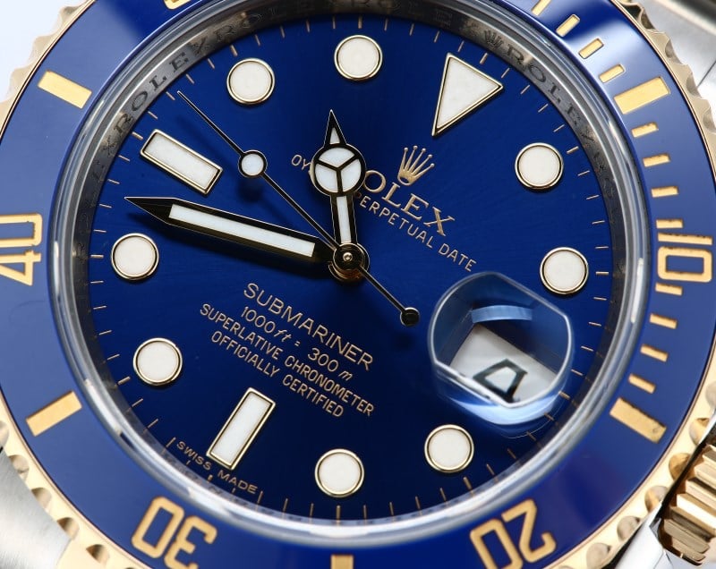 Rolex Submariner 116613 Blue Sunburst