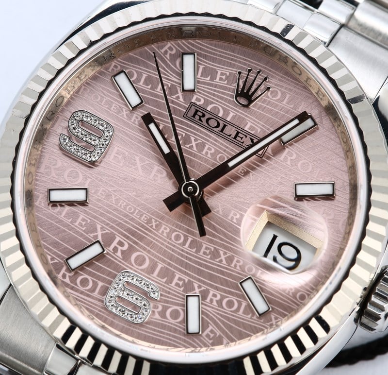 Rolex Datejust 116234 Pink Dial